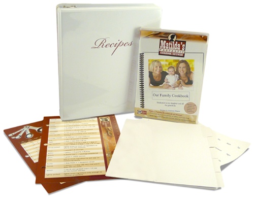 CBPKit Standard 2  72665 zoom NEW: Blank Recipe Binder Kits